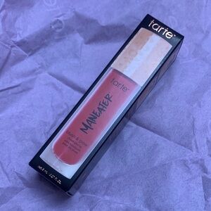 Tarte Maneater Blush & Glow Lip Gloss in Vibrant Pink strawberry 25